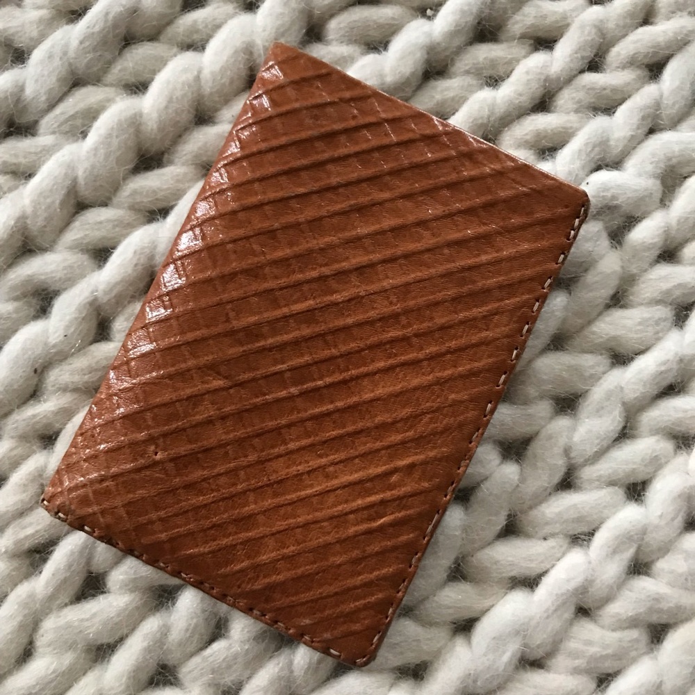 Vintage Mexican leather wallet